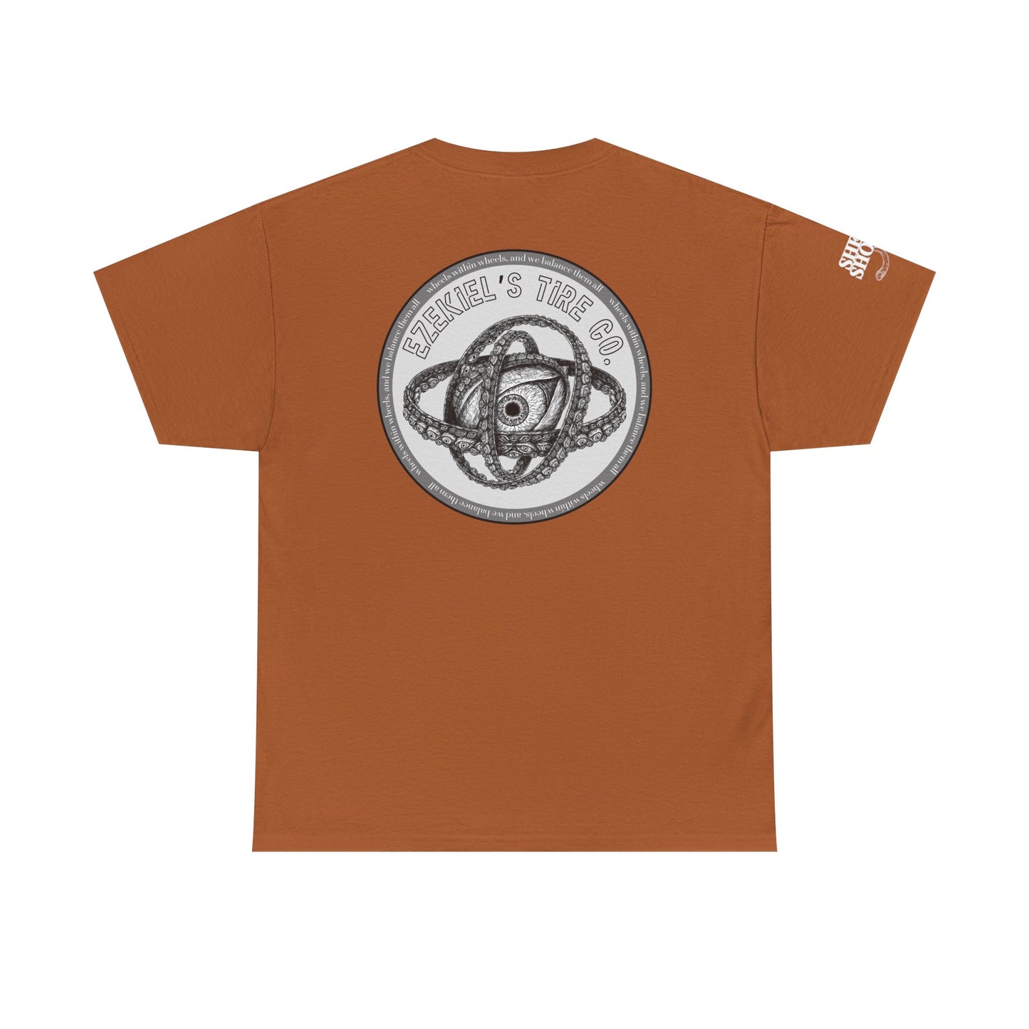 Ezekiel's Tire Company Shirt - Funny Biblical Unisex Cotton Tee