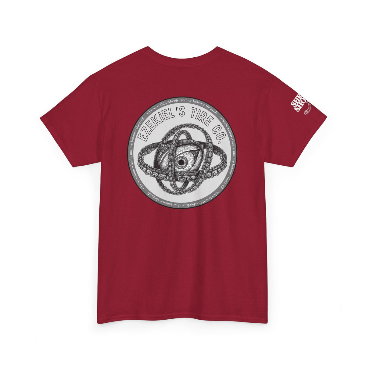 Ezekiel's Tire Company Shirt - Funny Biblical Unisex Cotton Tee