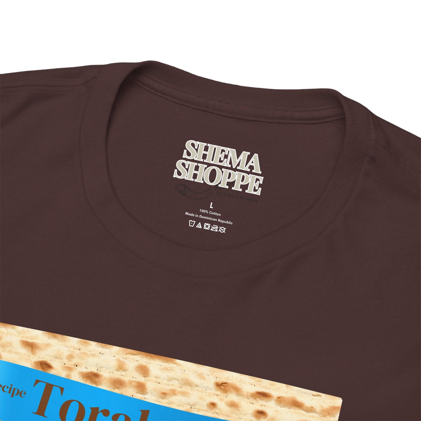 Passover Matzo Unisex Tee - Moshe's Recipe Torahtillas Cotton Funny Shirt
