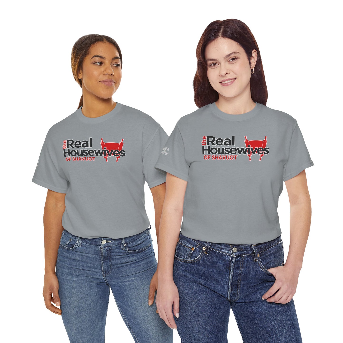 The Real Housewives of Shavuot Torah Scrolls T-Shirt Feast of Weeks Pentecost Cotton Tee