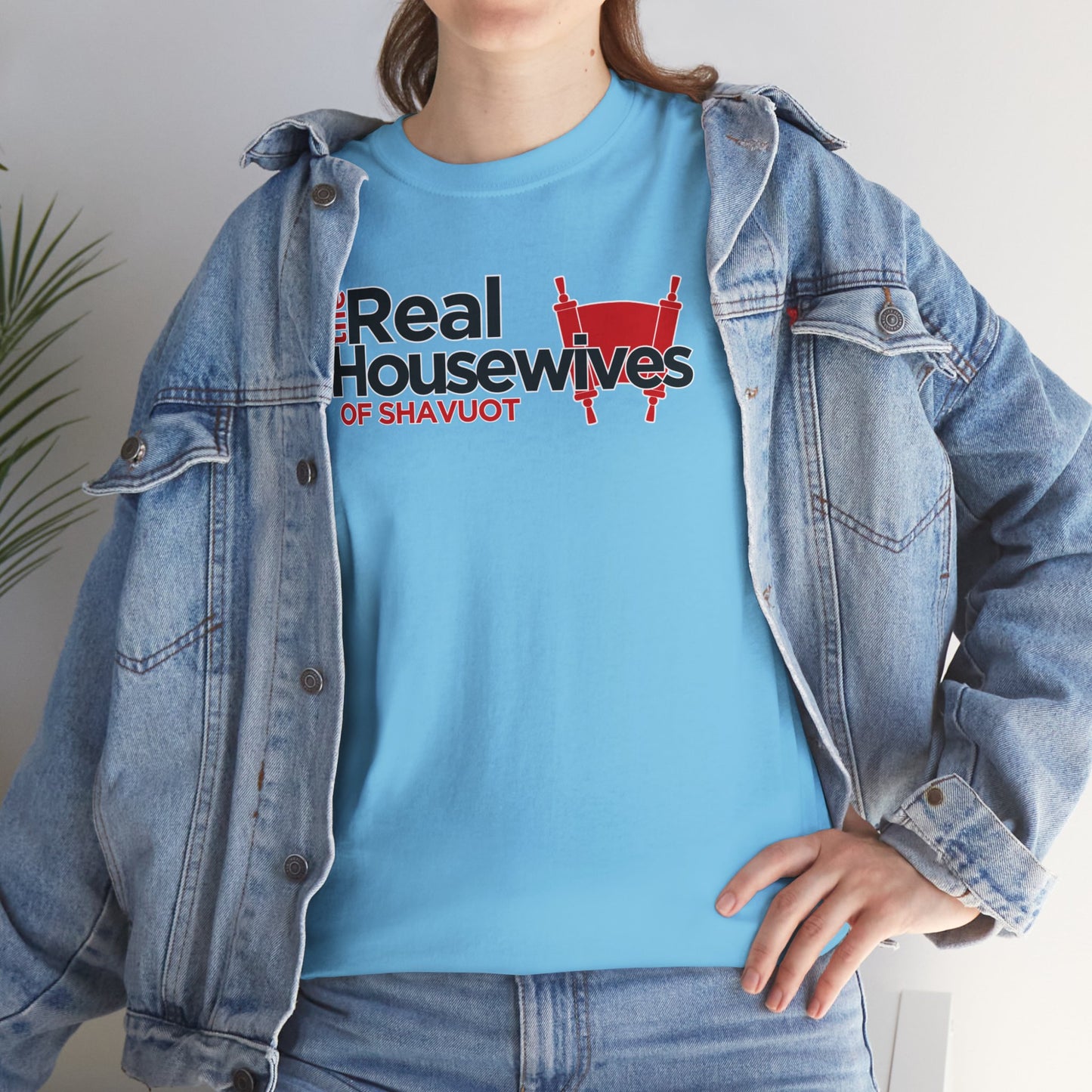 The Real Housewives of Shavuot Torah Scrolls T-Shirt Feast of Weeks Pentecost Cotton Tee