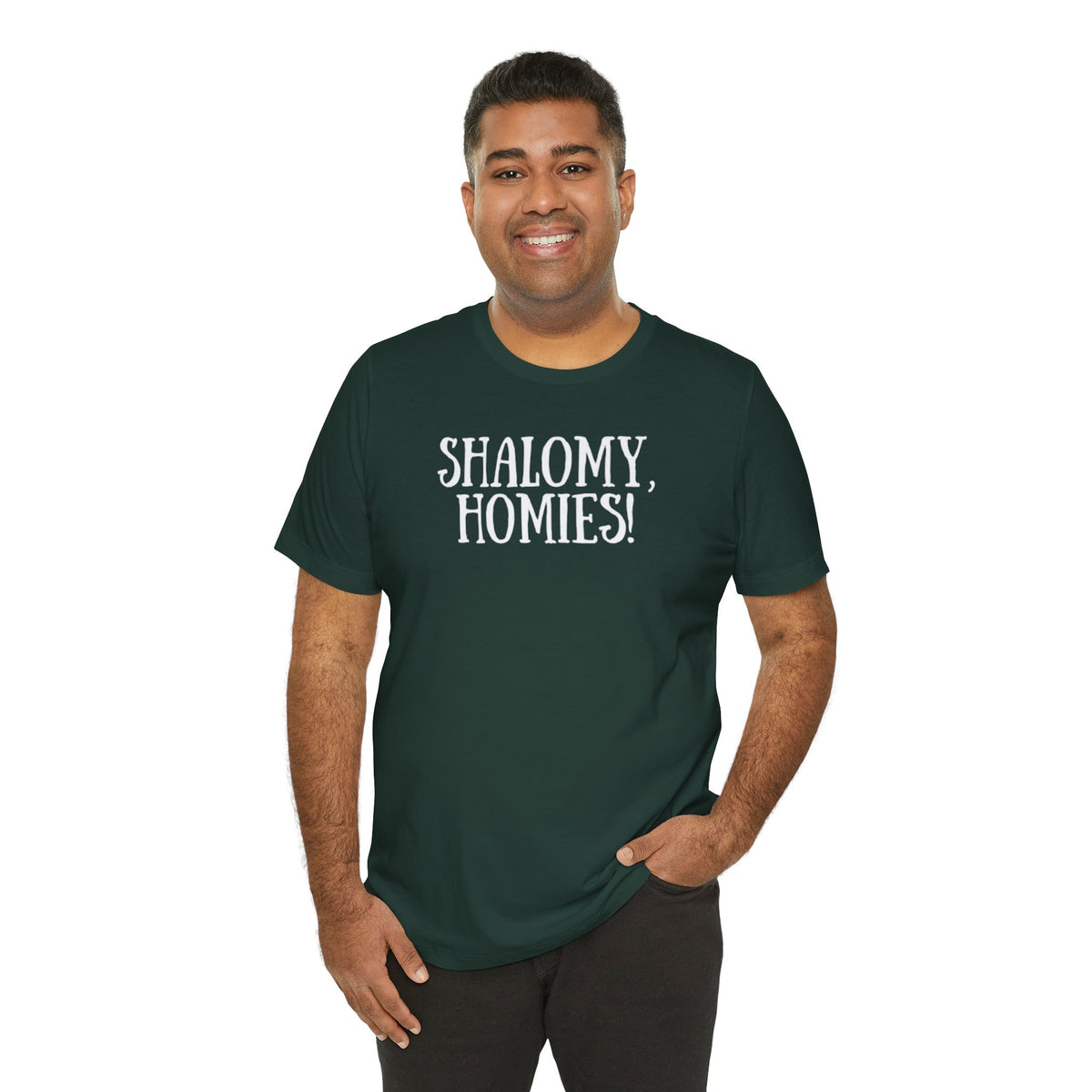 Shalomy Homies Tee - Funny Torah Obervant Greeting T-Shirt (Canada)