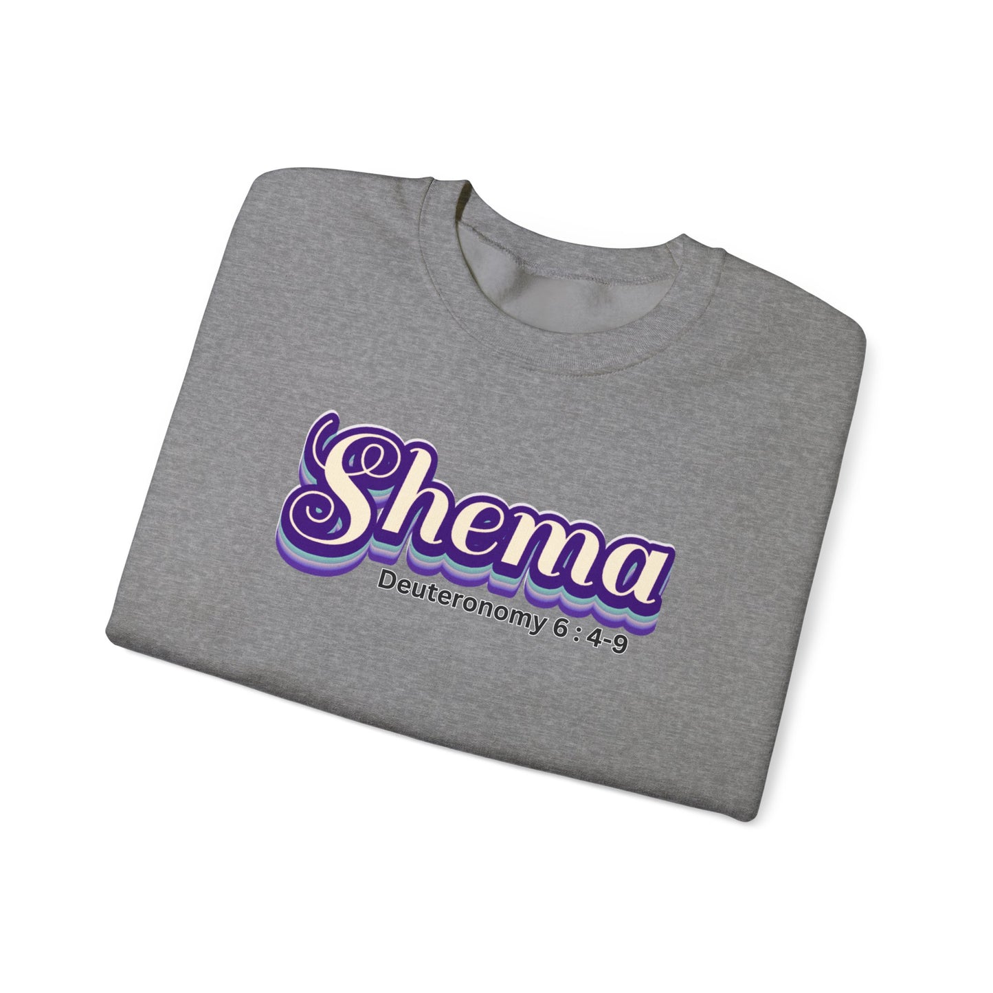 Retro Shema Unisex Heavy Blend™ Crewneck Sweatshirt