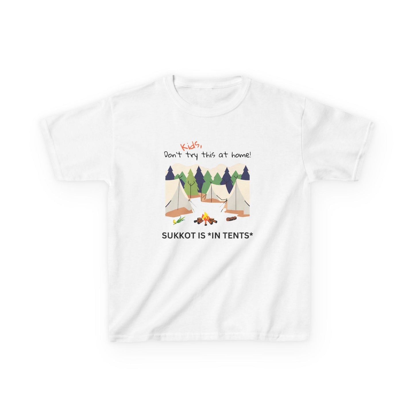 Kids Sukkot Tee (light colors)