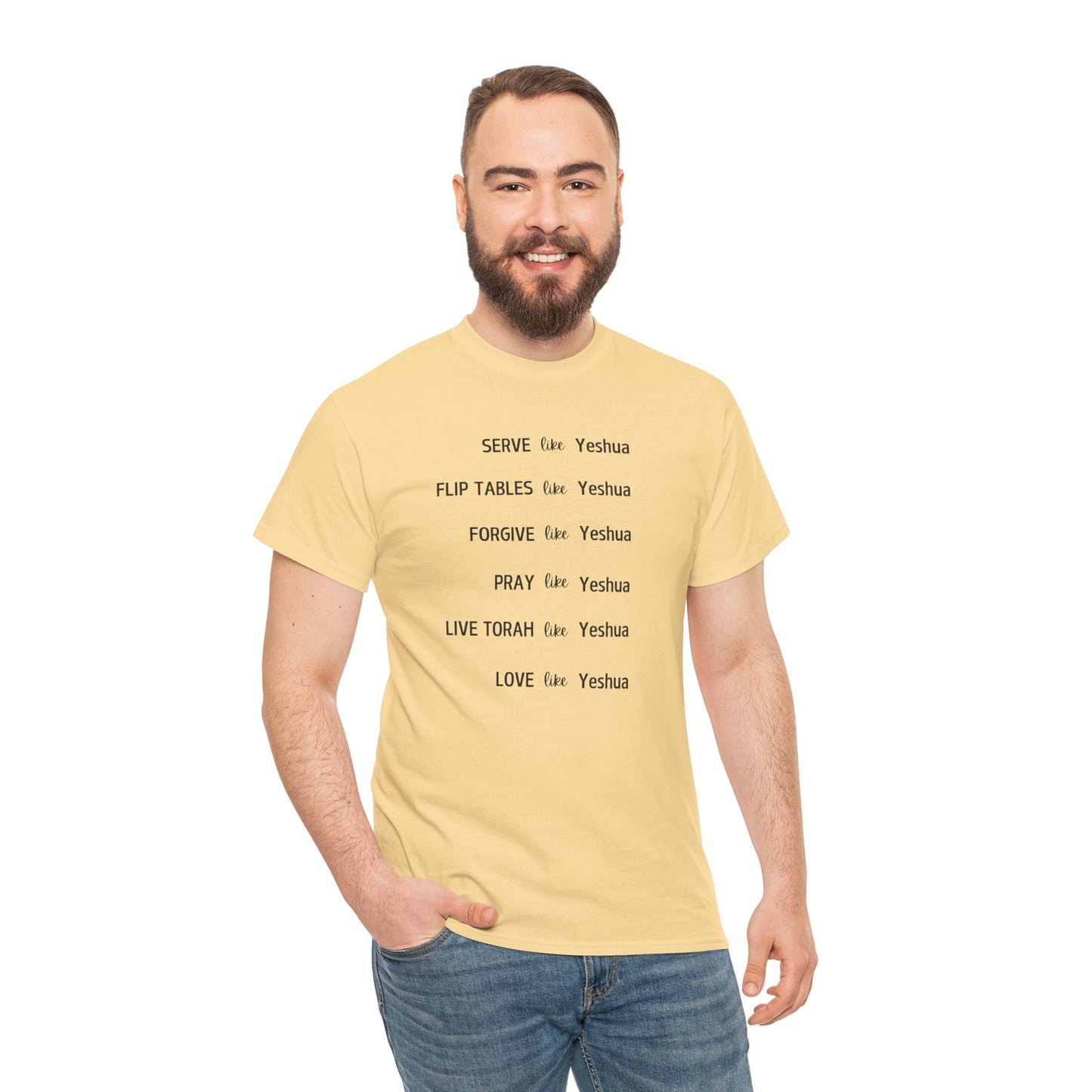 Inspired by Yeshua - Unisex Heavy Cotton Tee