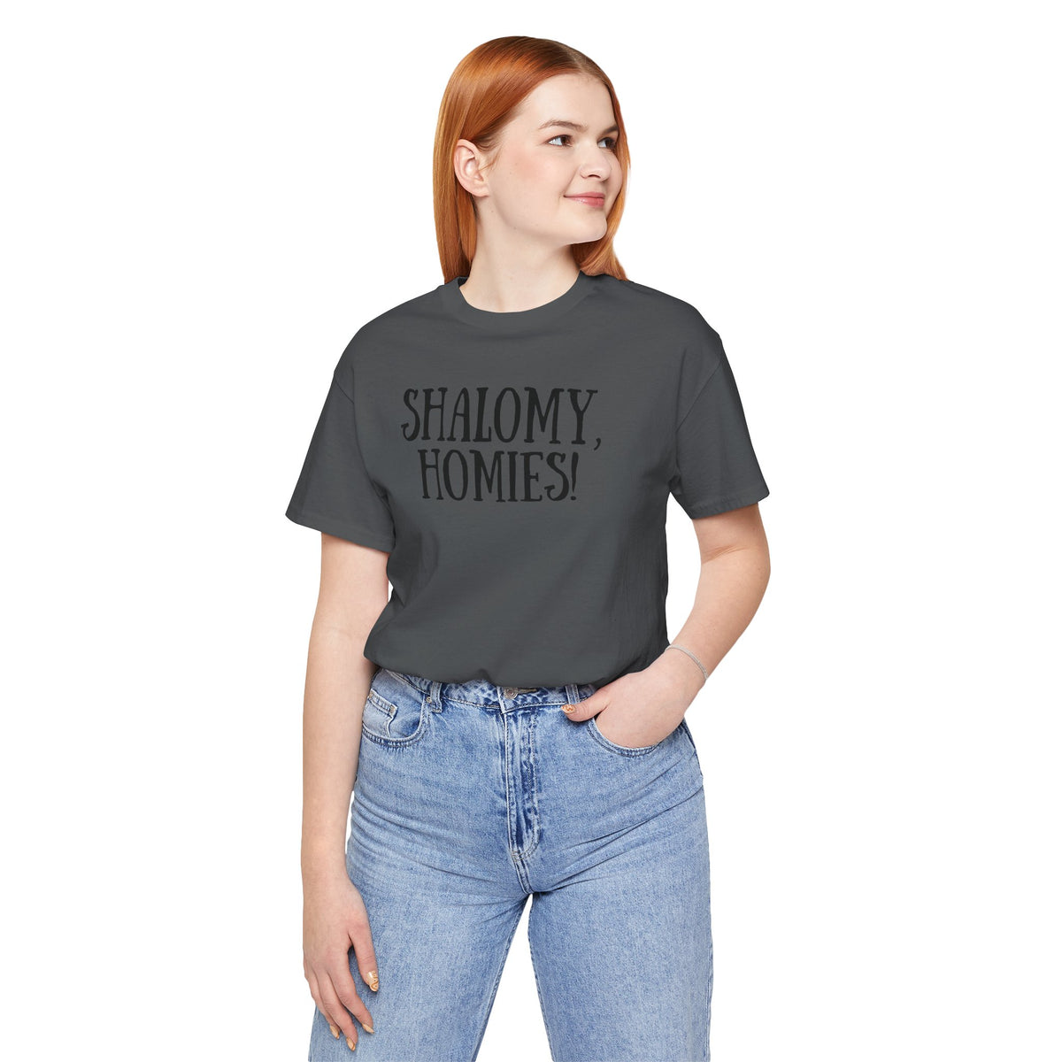 Shalomy Homies Tee - Funny Torah Obervant Greeting T-Shirt (Canada)