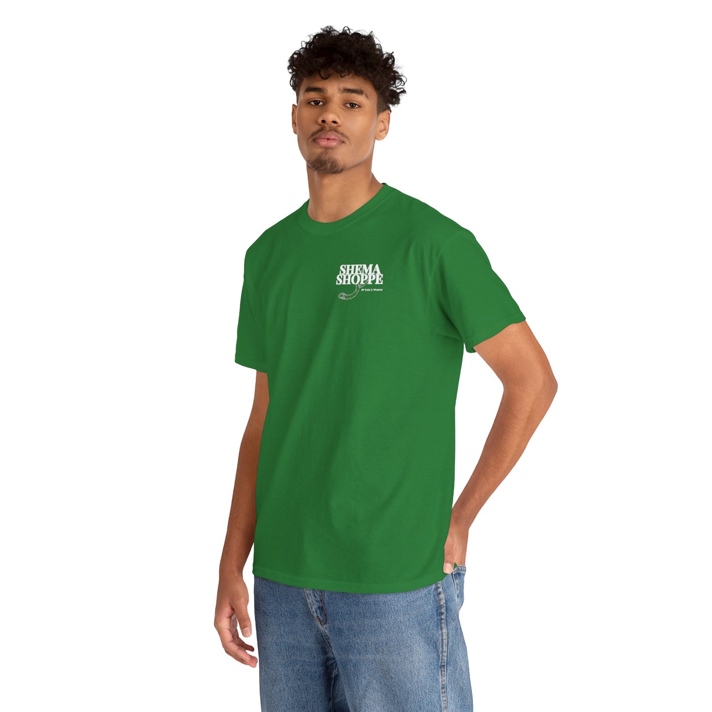 'Jael Time' Humorous Bible Story T-Shirt with Tent Peg and Hammer Design Cotton Tee