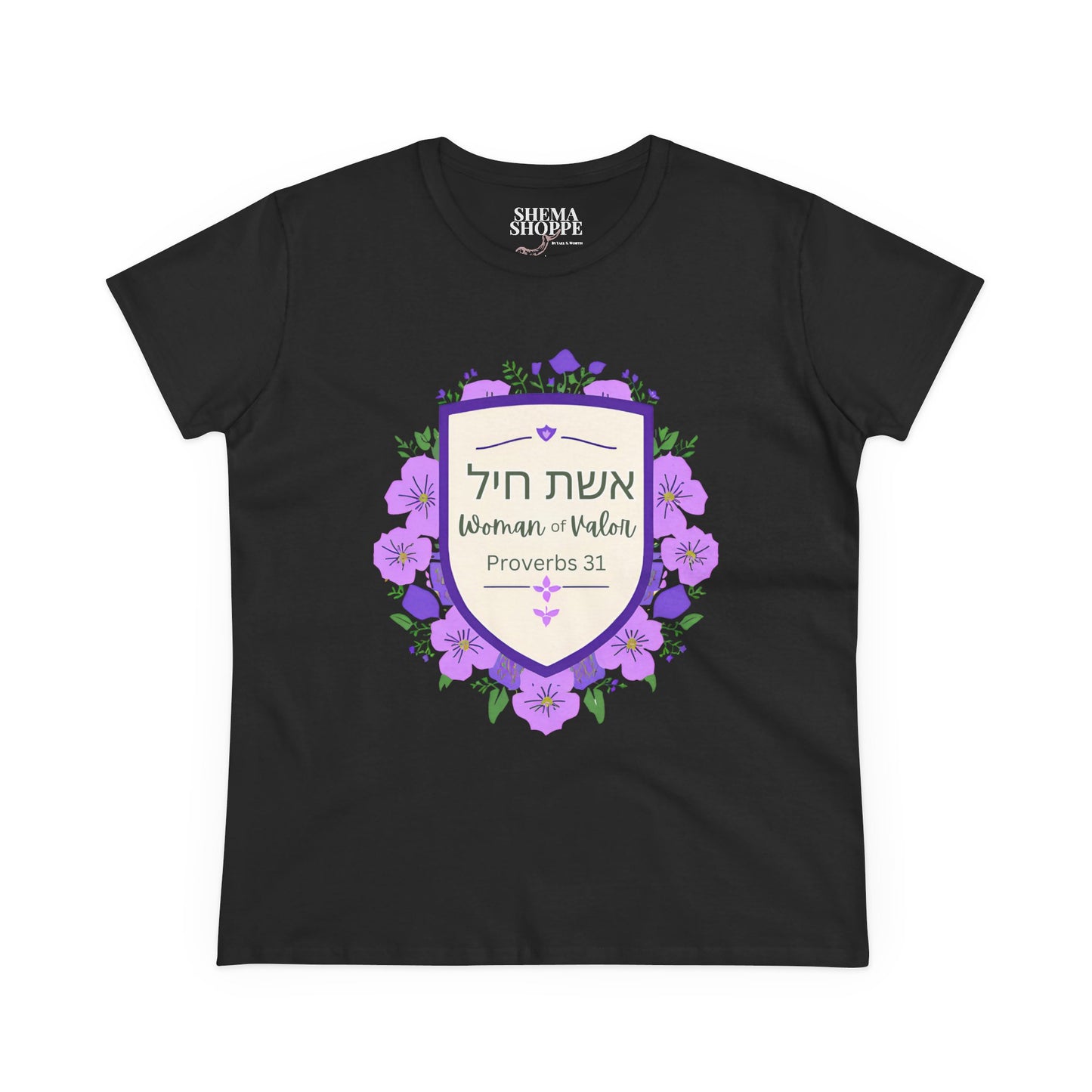 Woman of Valor Women's Midweight Cotton Tee