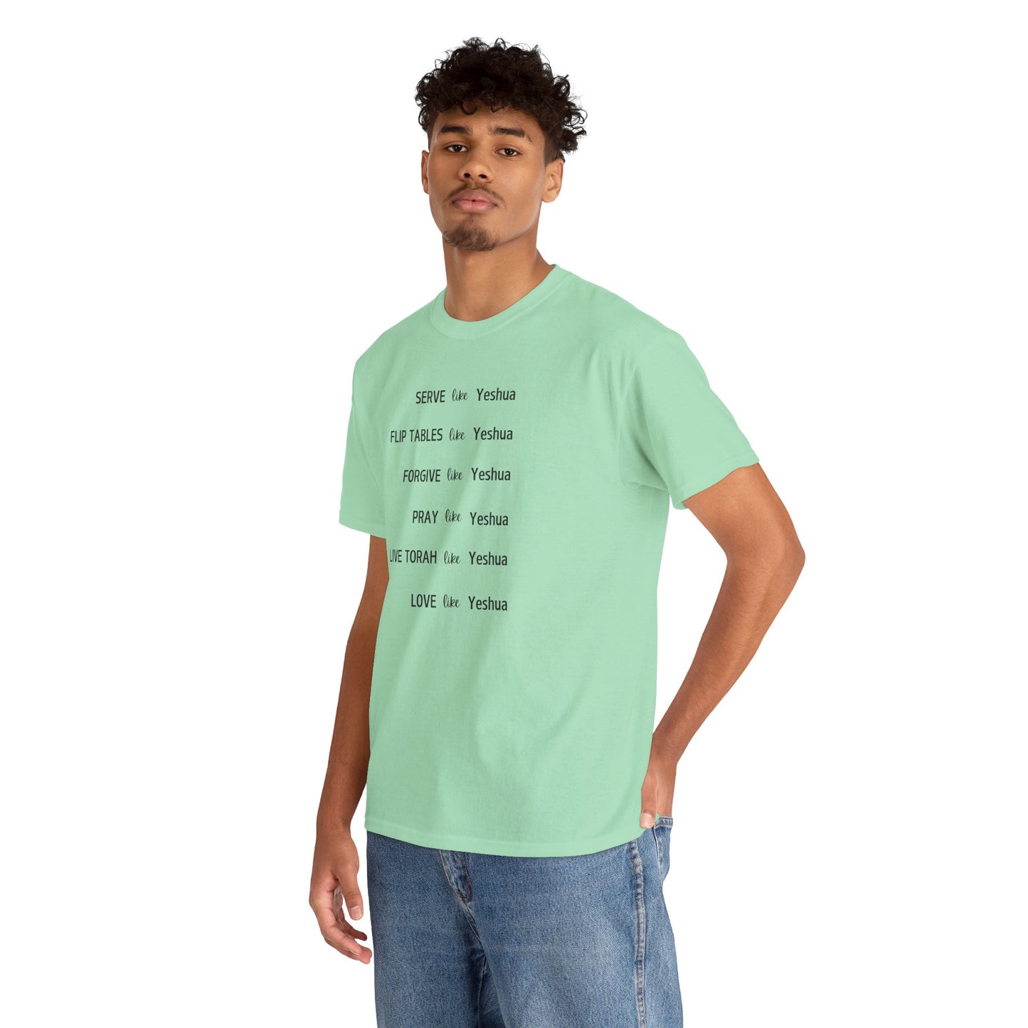Inspired by Yeshua - Unisex Heavy Cotton Tee