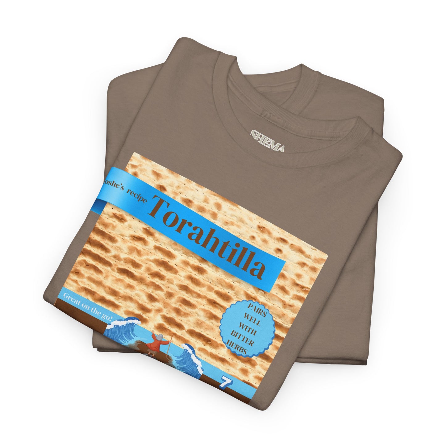 Passover Matzo Unisex Tee - Moshe's Recipe Torahtillas Cotton Funny Shirt