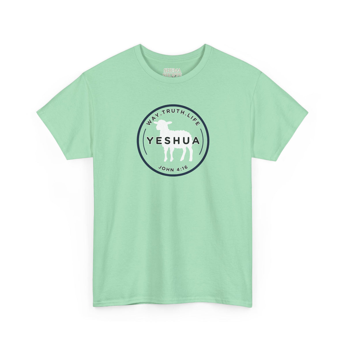 Yeshua 'Way, Truth, Life' Heavy Cotton Graphic Tee