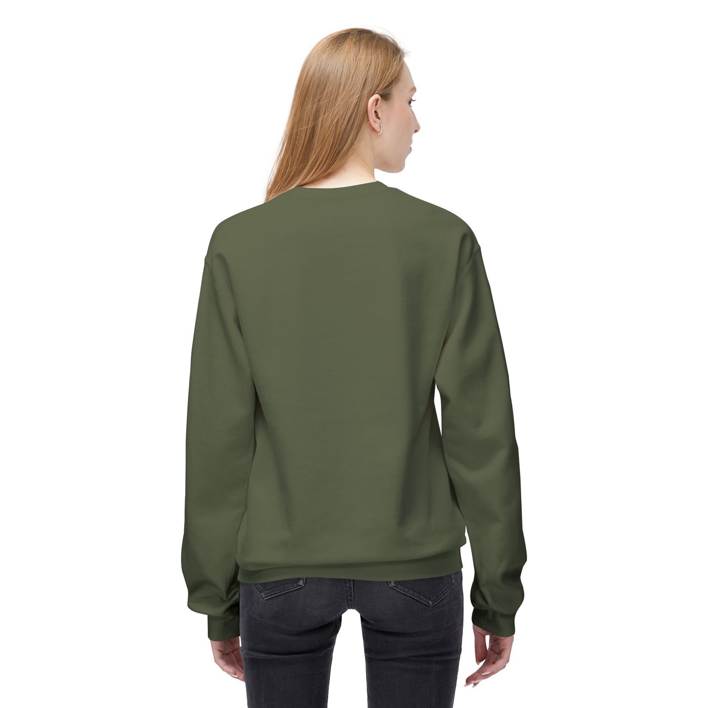 Be The Light Unisex Midweight Softstyle Fleece Crewneck Sweatshirt