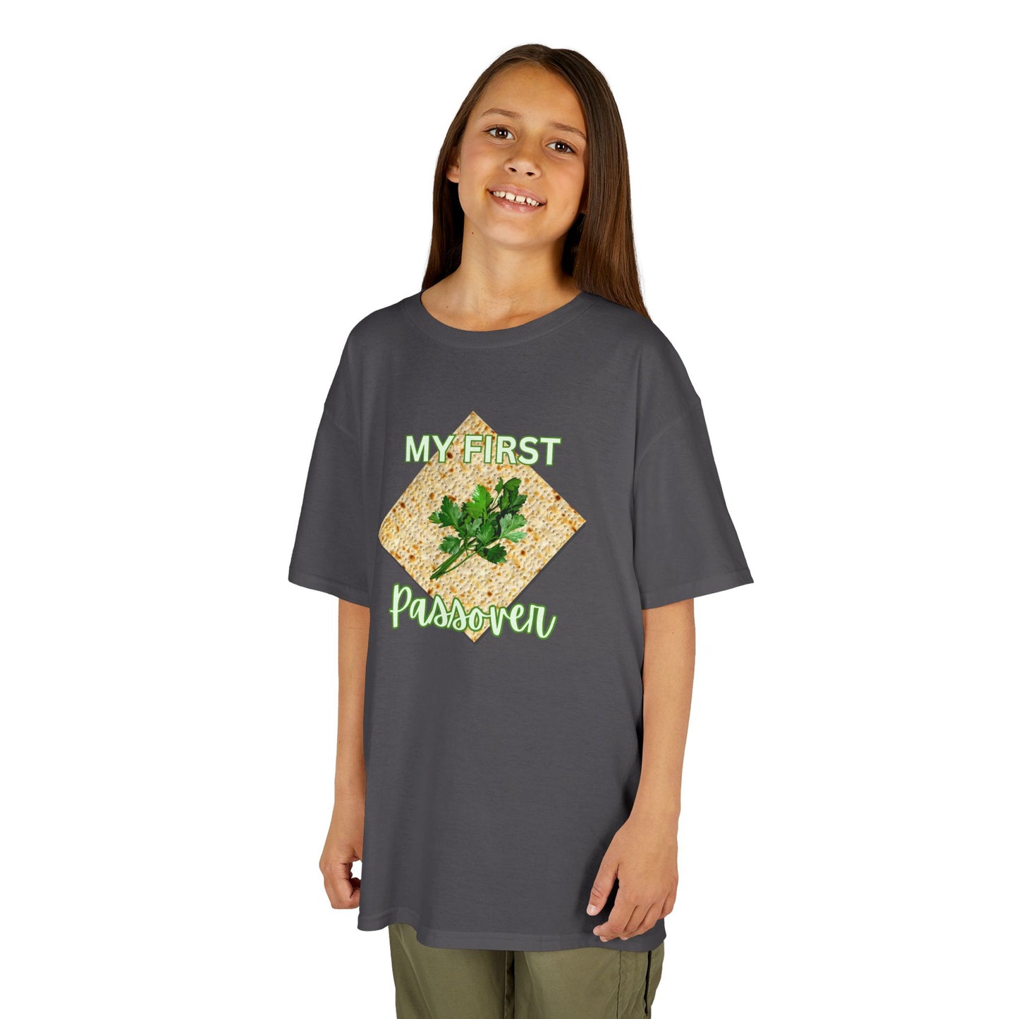 Kids T‑Shirt “My First Plant Parent” Green Succulent Garden Tee