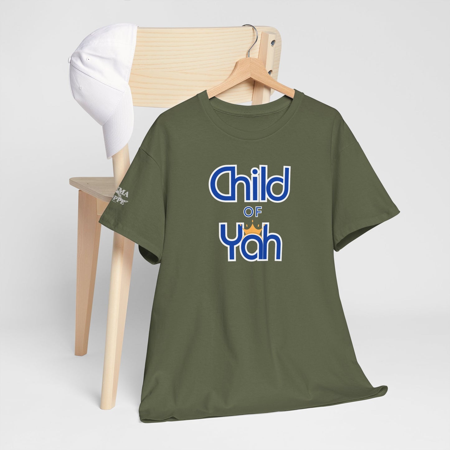 Child of Yah T-Shirt – Faith-Inspired Biblical Cotton Tee