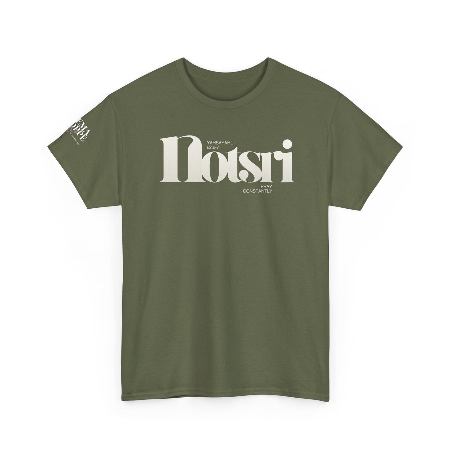 Notsri Minimalist Logo Tee Watchman Shirt