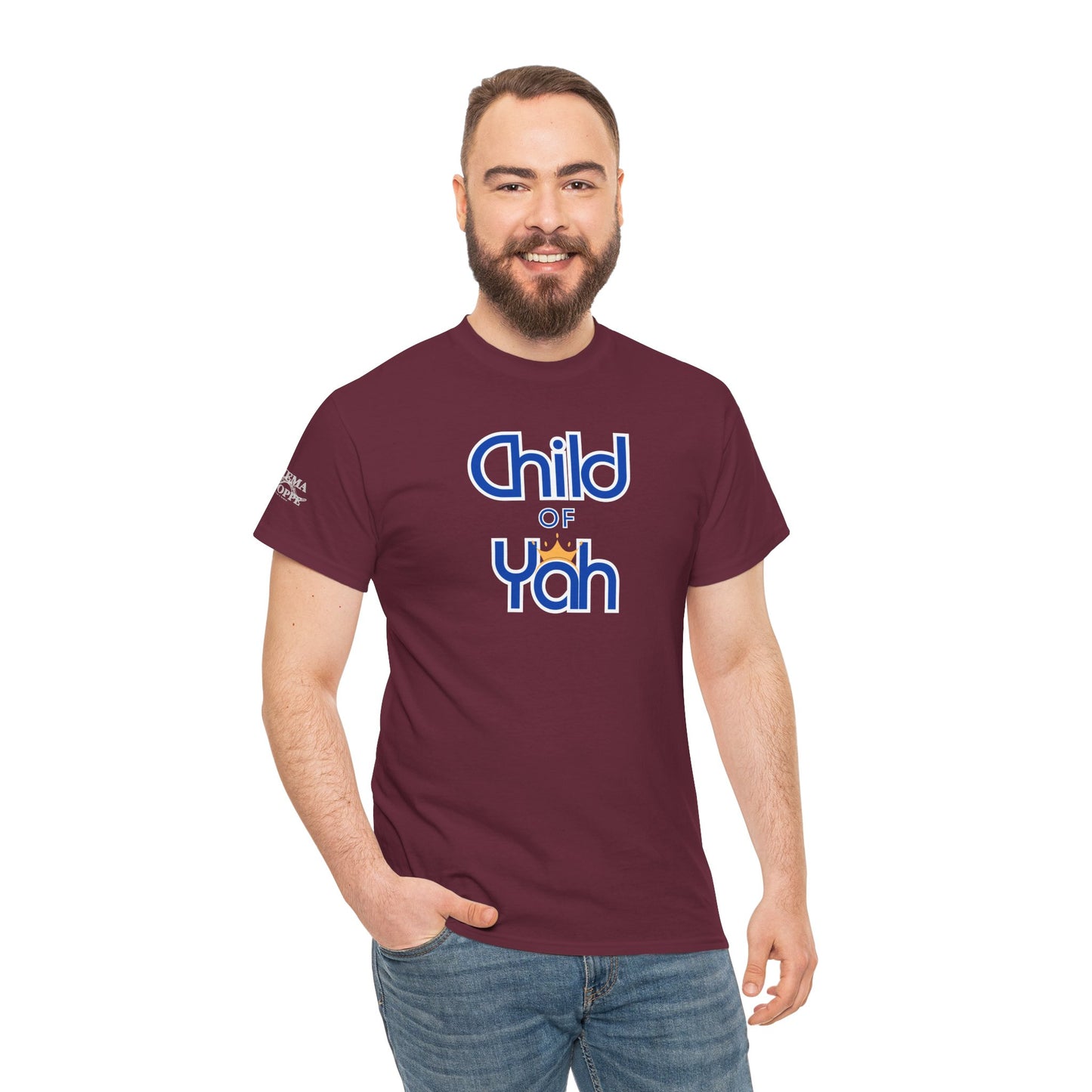 Child of Yah T-Shirt – Faith-Inspired Biblical Cotton Tee