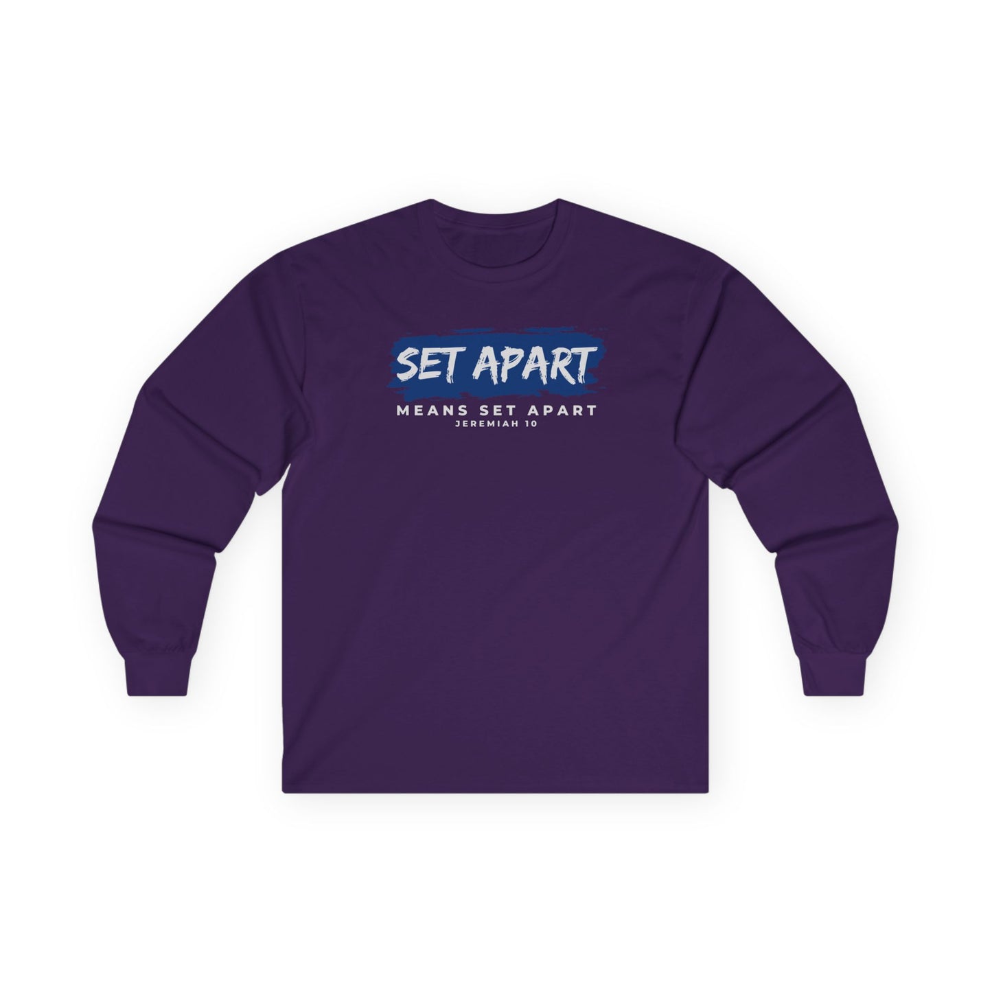 Set Apart Unisex Long Sleeve Tee - Inspirational Graphic Shirt