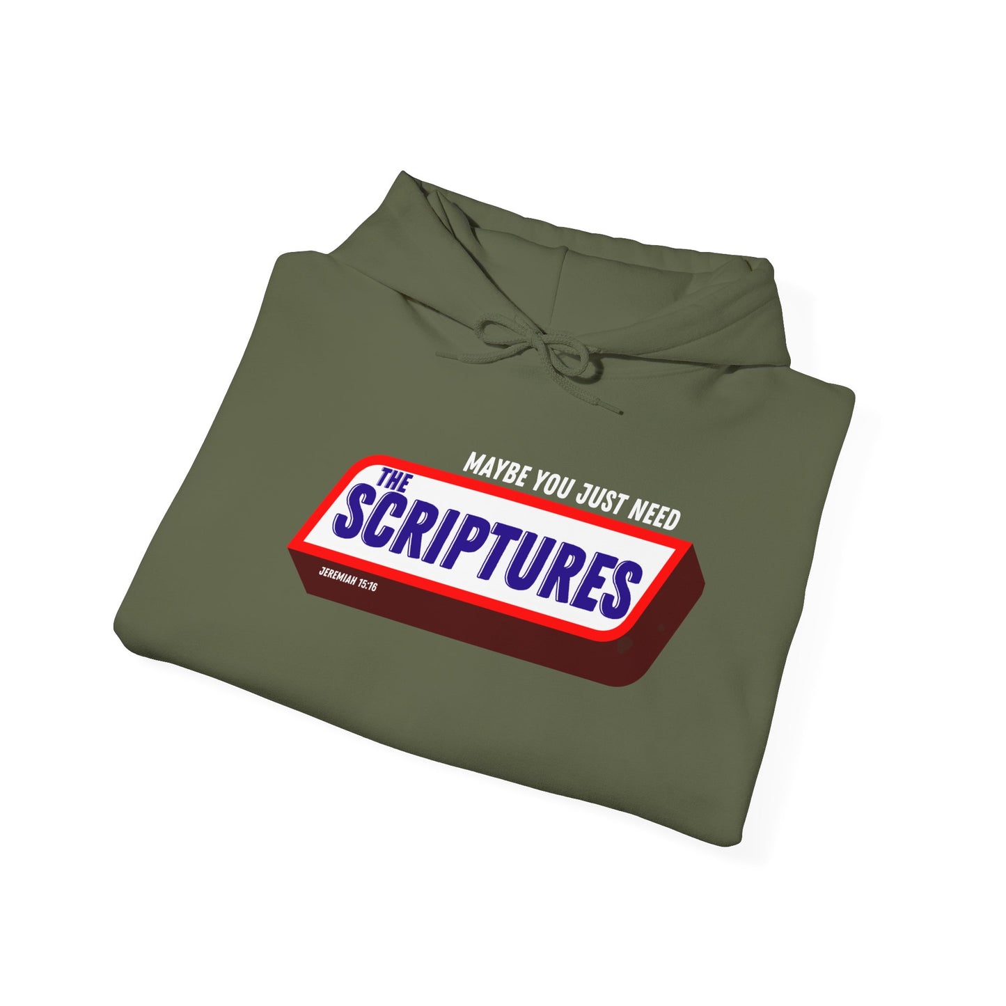 Scriptures Satisfy Unisex Heavy Blend™ Hooded Sweatshirt