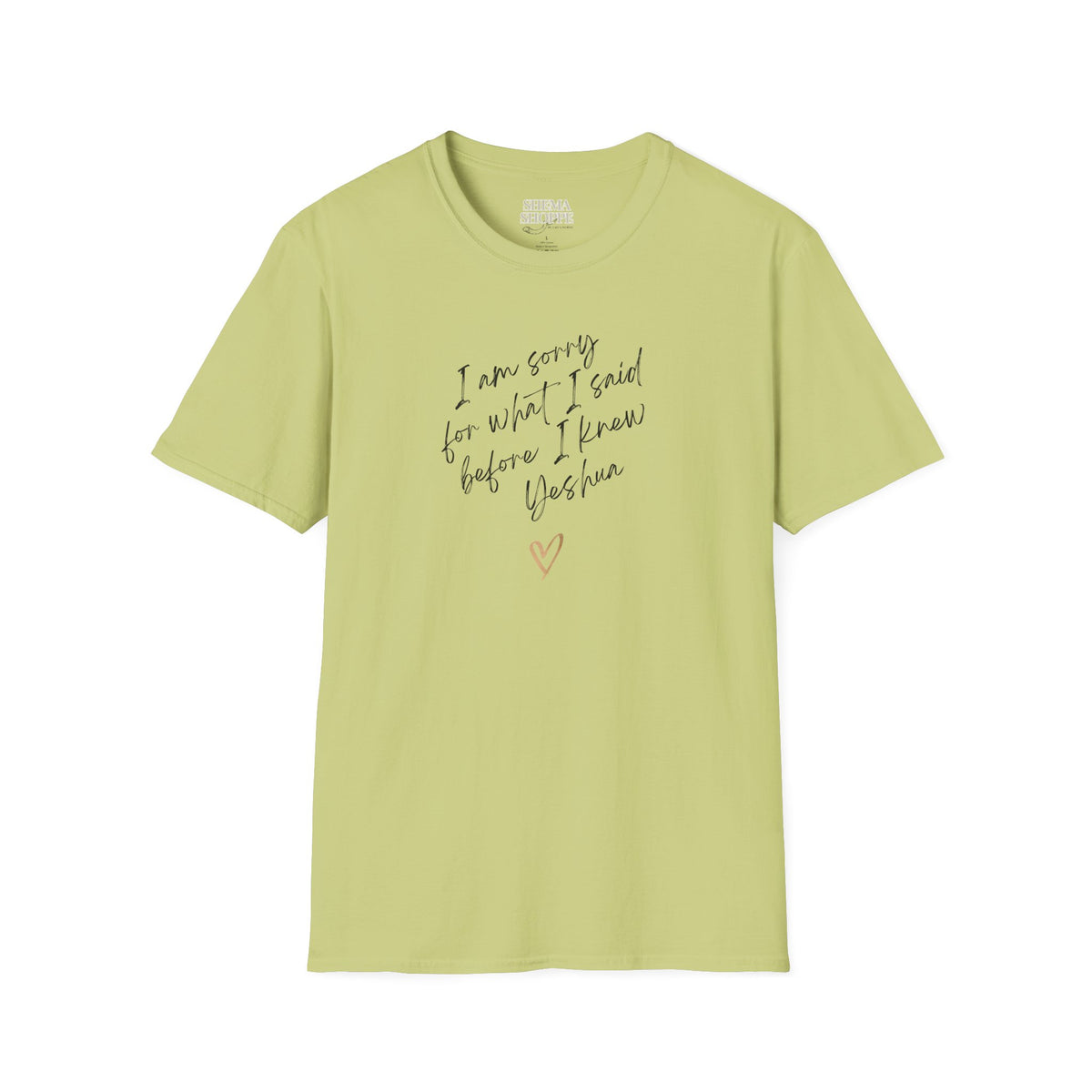 I'm sorry (Yeshua) Unisex Softstyle T-Shirt