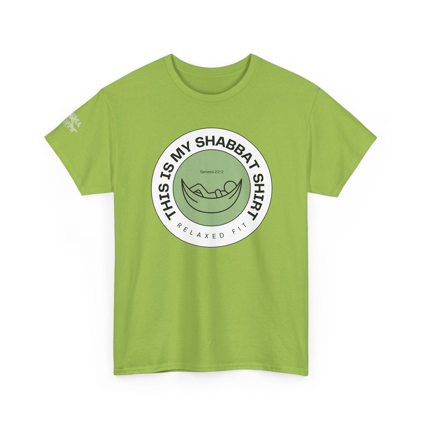 This Is My Shabbat Shirt — Chilling Out Is a Commandment Hammock Sabbath Cotton Tee