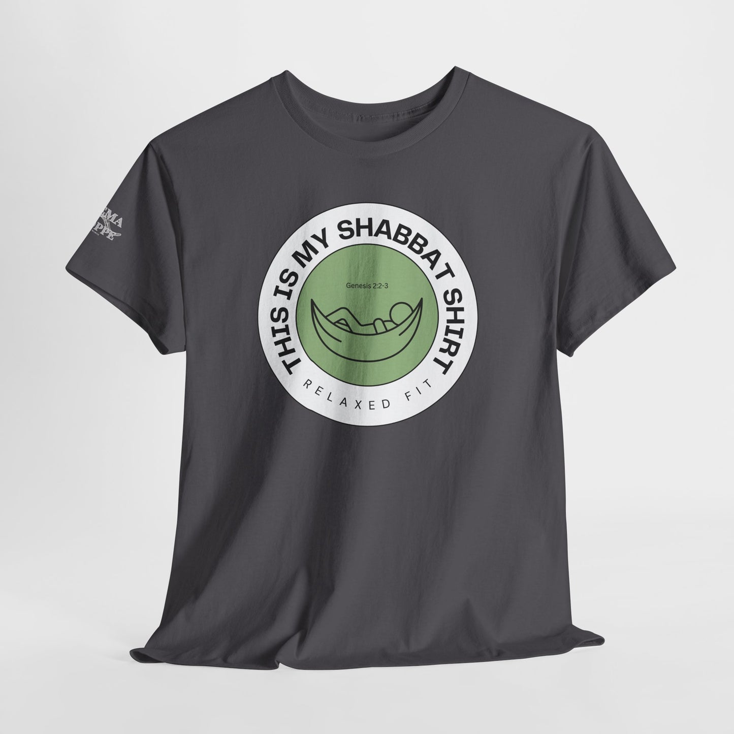 This Is My Shabbat Shirt — Chilling Out Is a Commandment Hammock Sabbath Cotton Tee