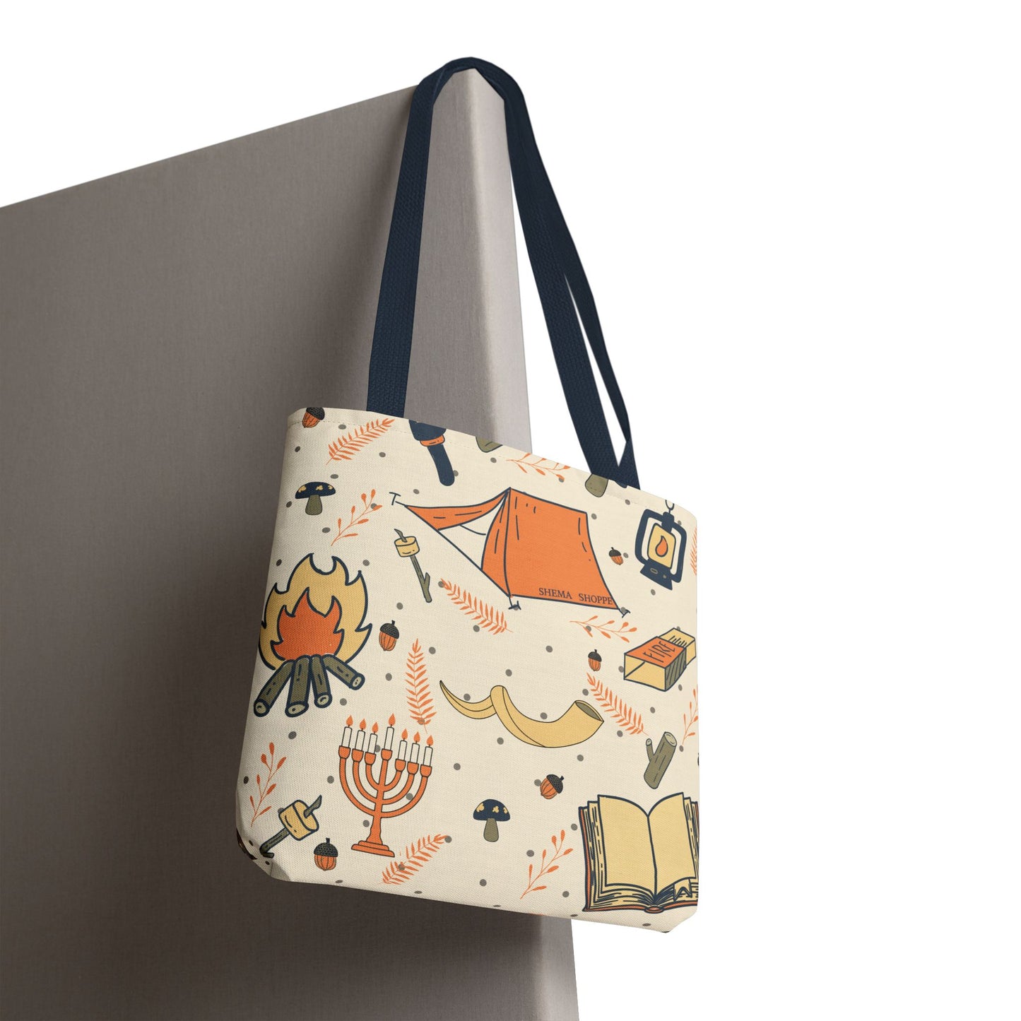 Sukkot Tents Tote Bag (AOP)