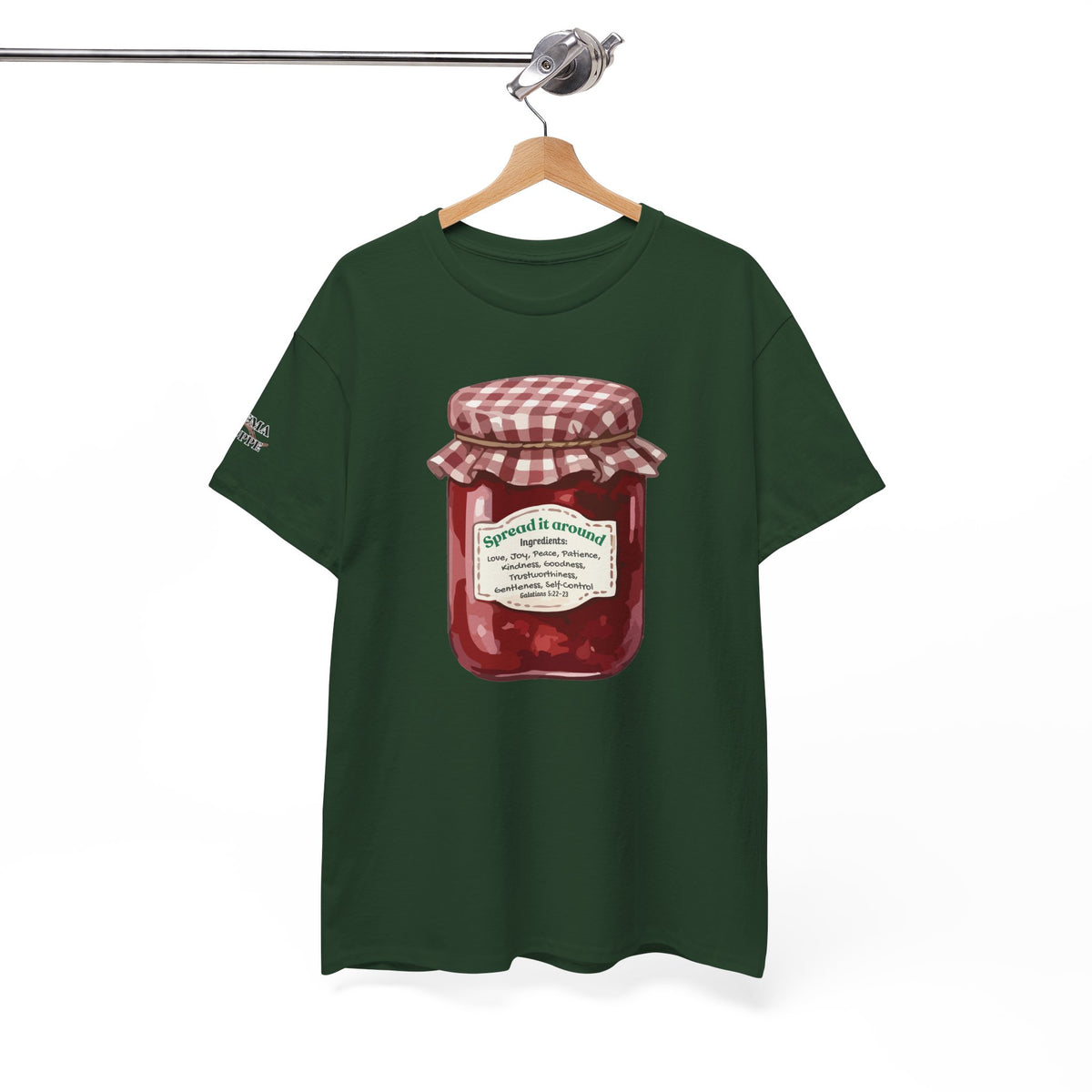 Fruit Of The Spirit Graphic Tee — Vintage Preserves "Spread it Around" T‑Shirt Galations