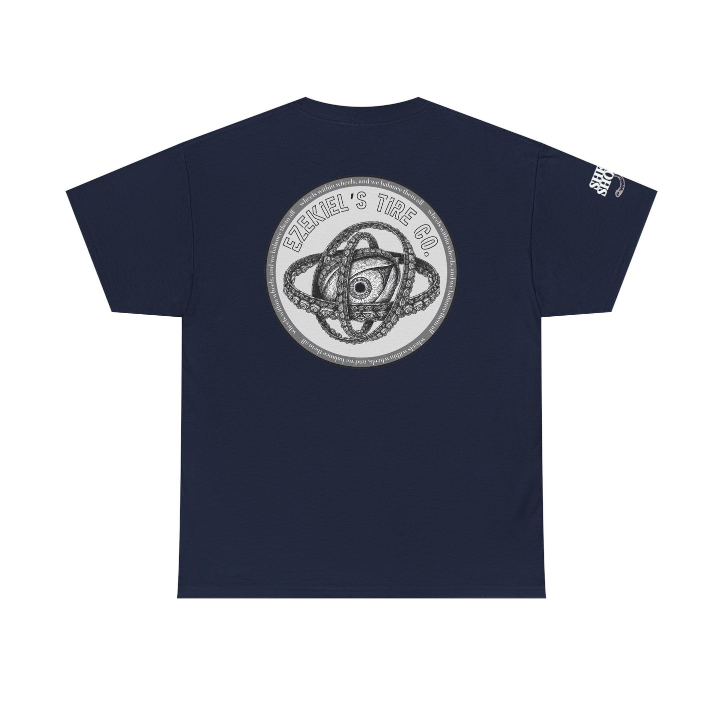 Ezekiel's Tire Company Shirt - Funny Biblical Unisex Cotton Tee