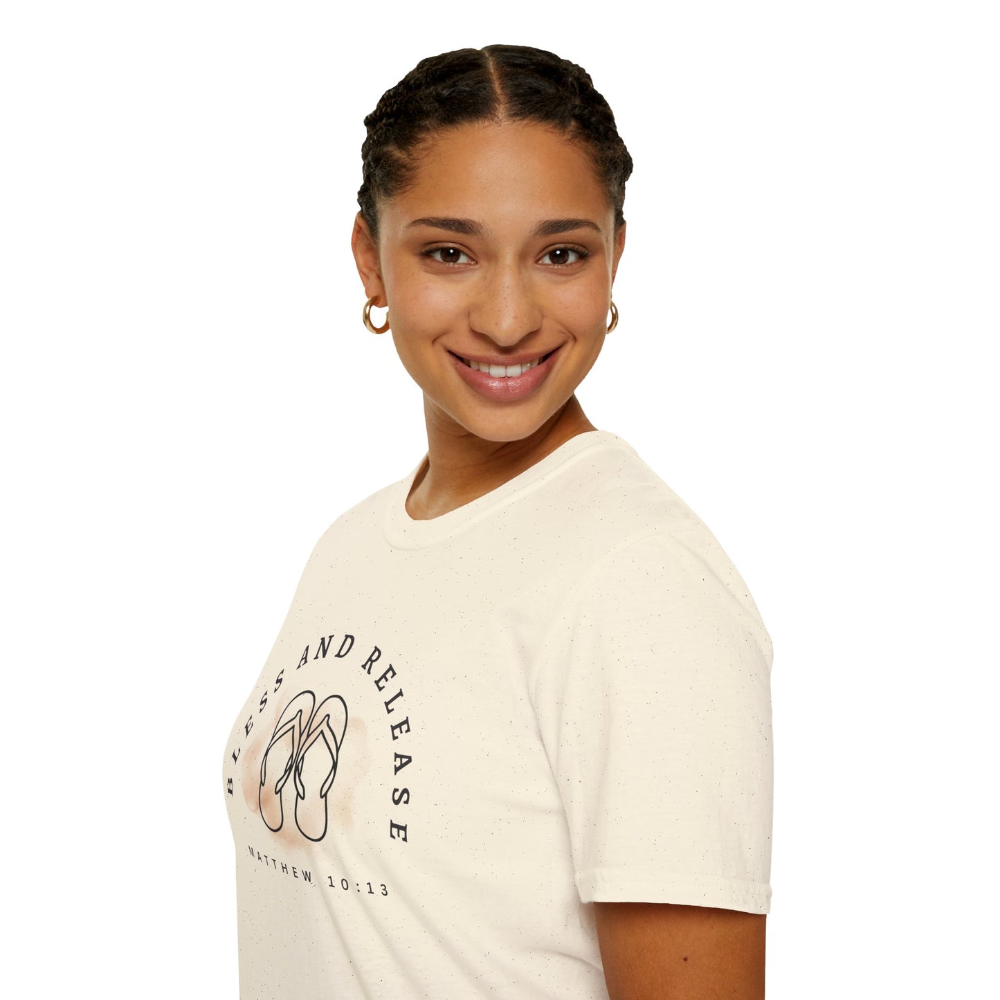 Bless and Release Matthew 10:13 Cotton Shirt