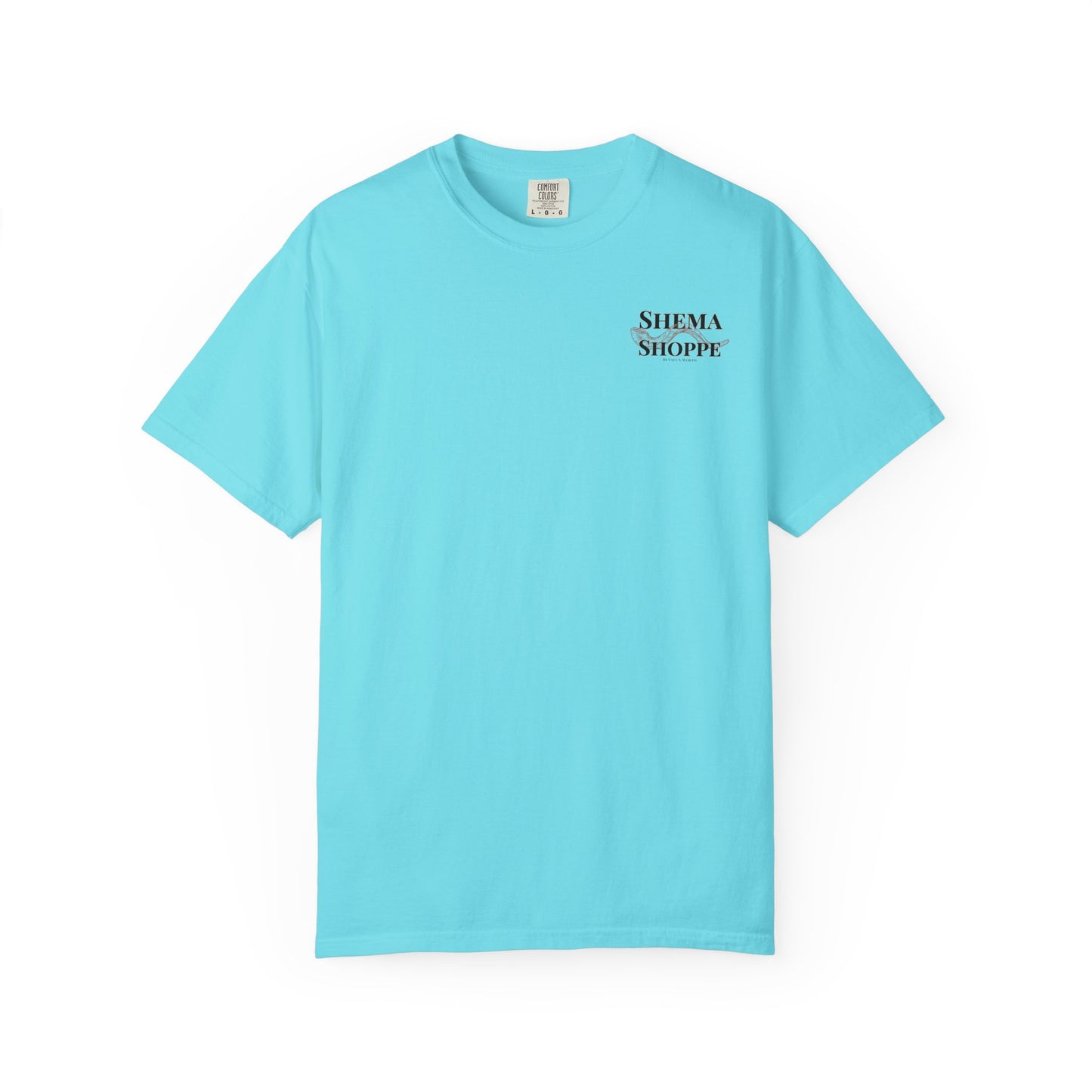 Open your Mouth Garment-Dyed T-Shirt — Rescue the Oppressed Back Print
