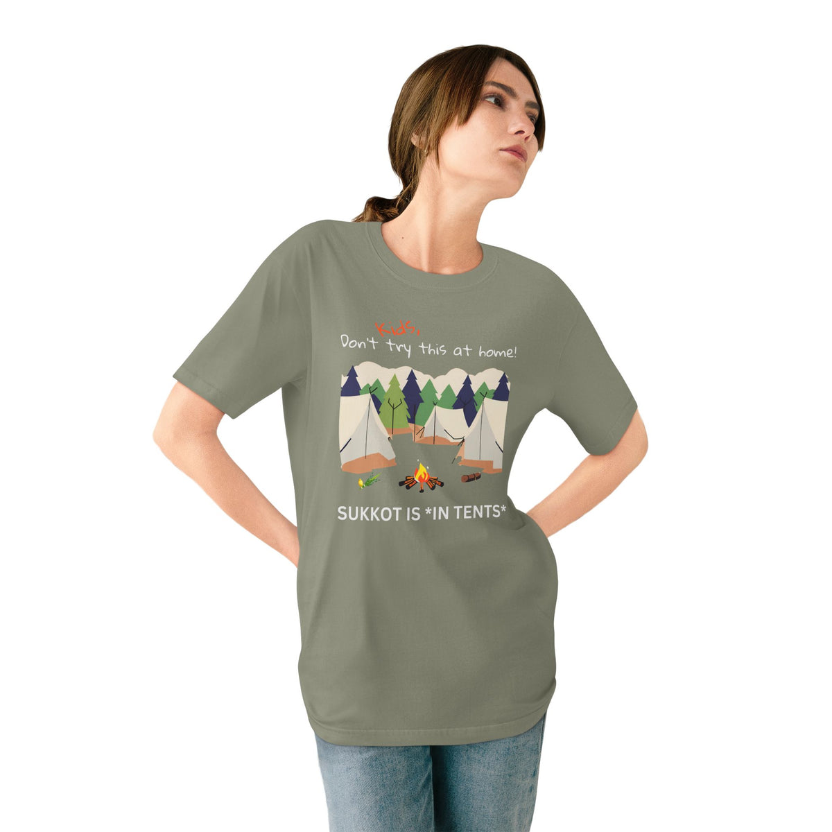 Organic Sukkot is In Tents T-shirt