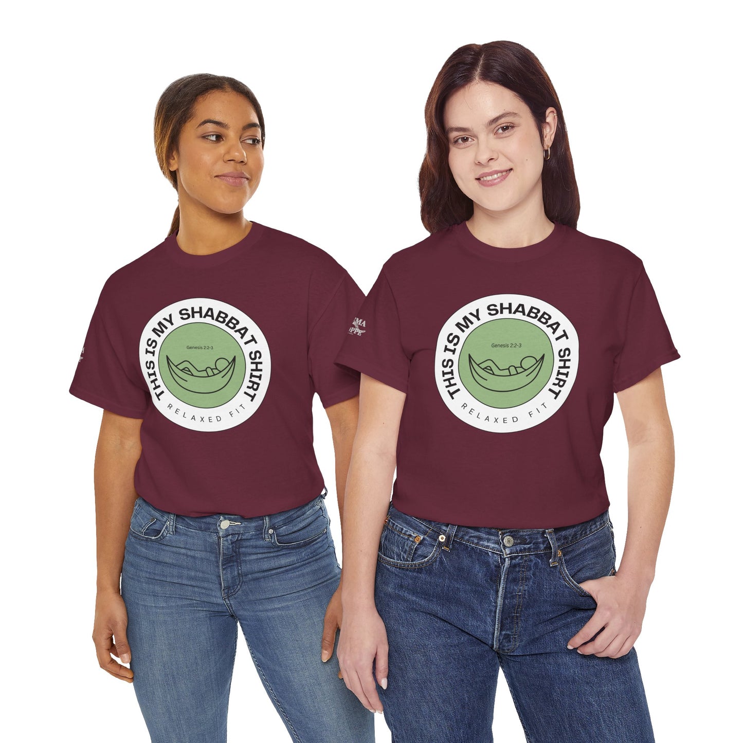 This Is My Shabbat Shirt — Chilling Out Is a Commandment Hammock Sabbath Cotton Tee