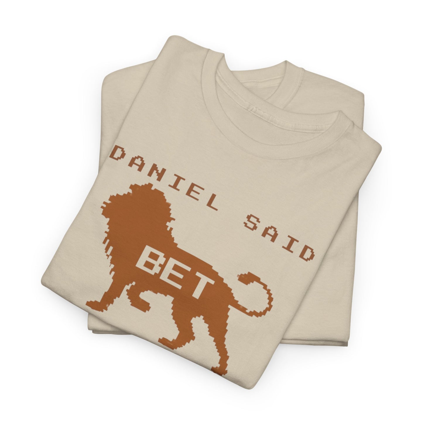 'Daniel Said Bet' Graphic Lion Tee Hebrew Hahas