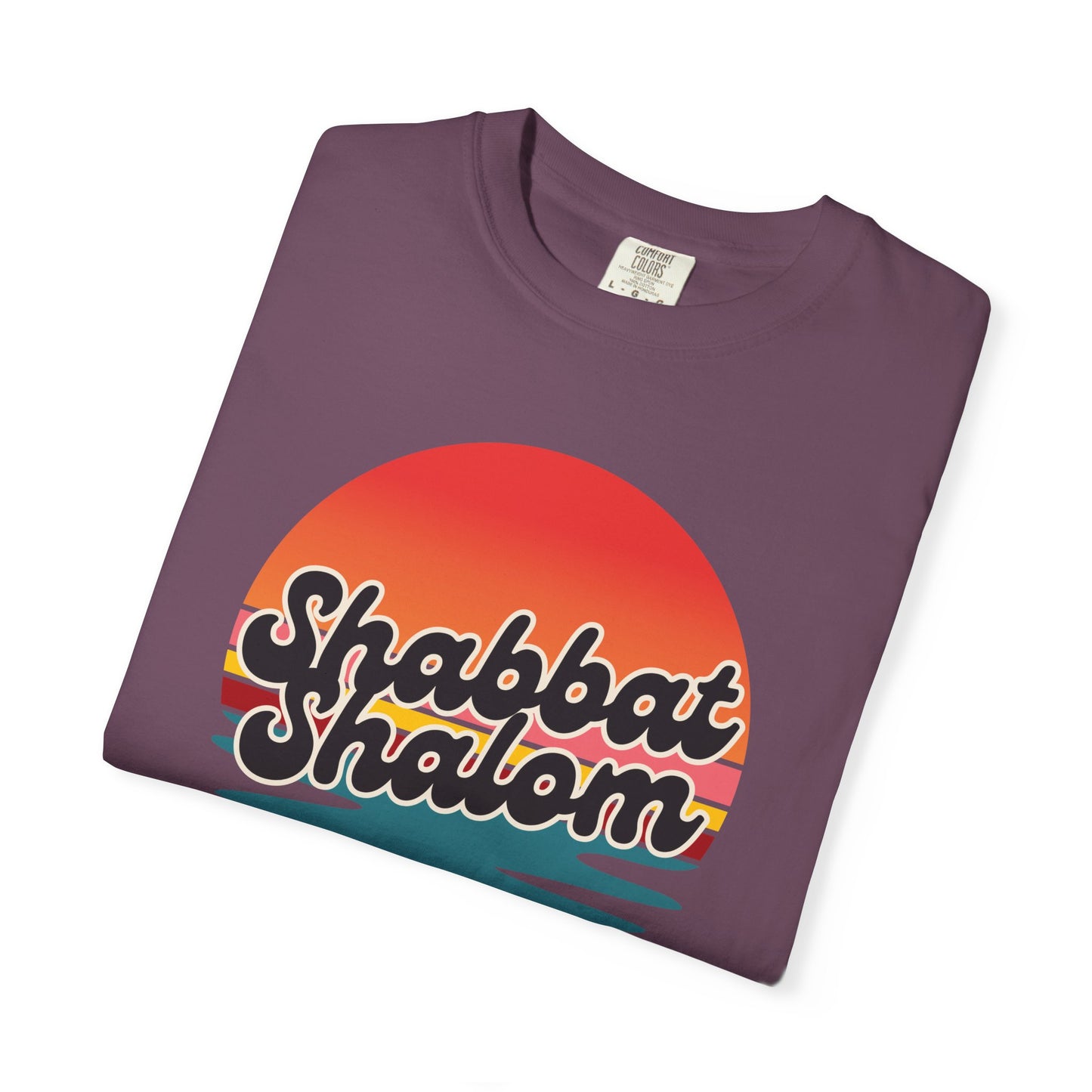 Sunset Shabbat Shalom T-shirt
