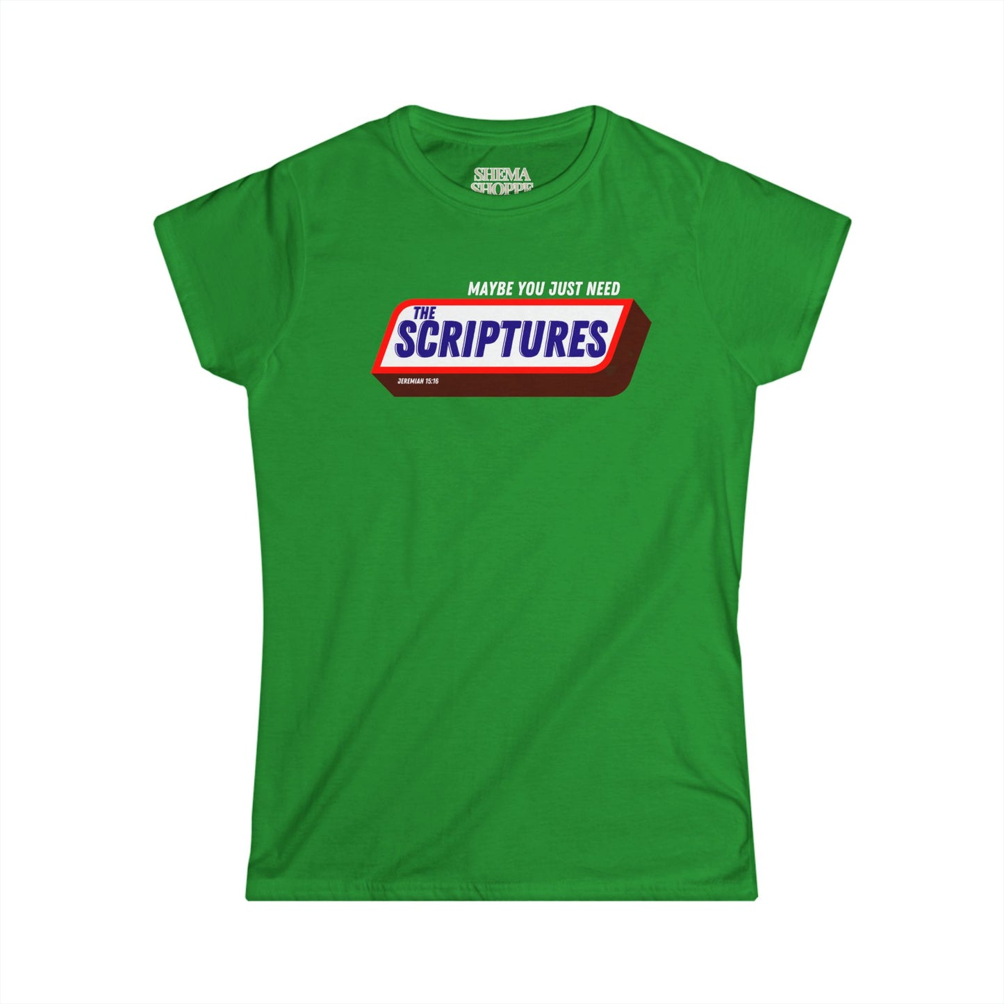 Scriptures Satisfy Women's Softstyle Tee