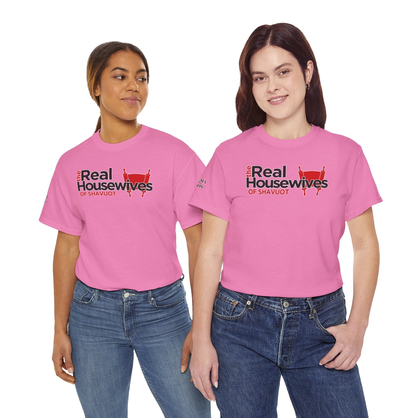 The Real Housewives of Shavuot Torah Scrolls T-Shirt Feast of Weeks Pentecost Cotton Tee