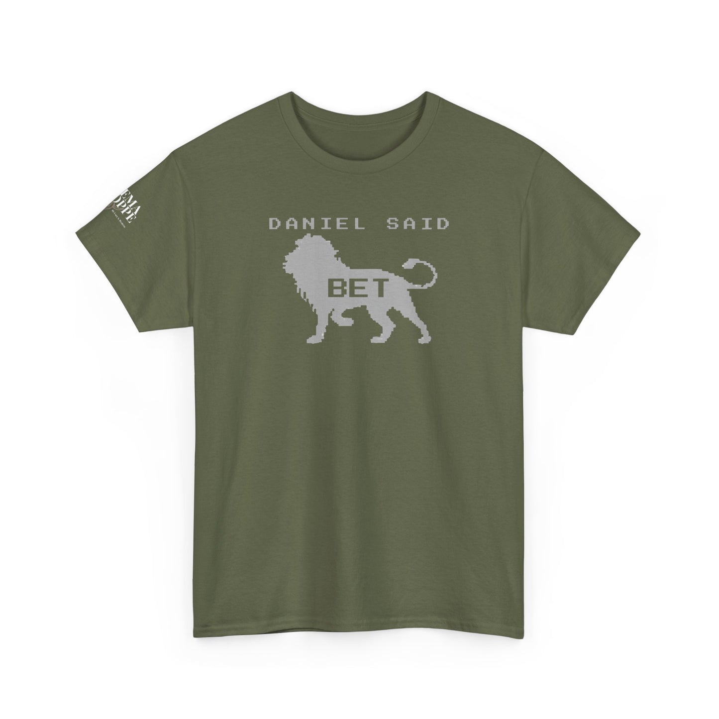 'Daniel Said Bet' Graphic Lion Tee Hebrew Hahas