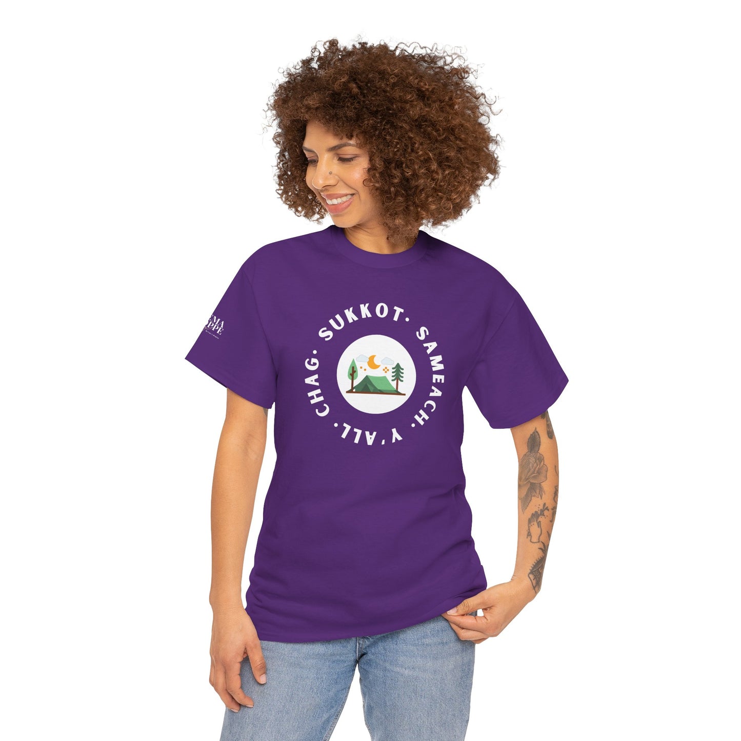 Chag Sukkot Sameach Y'all Tabernacles Camping Tee