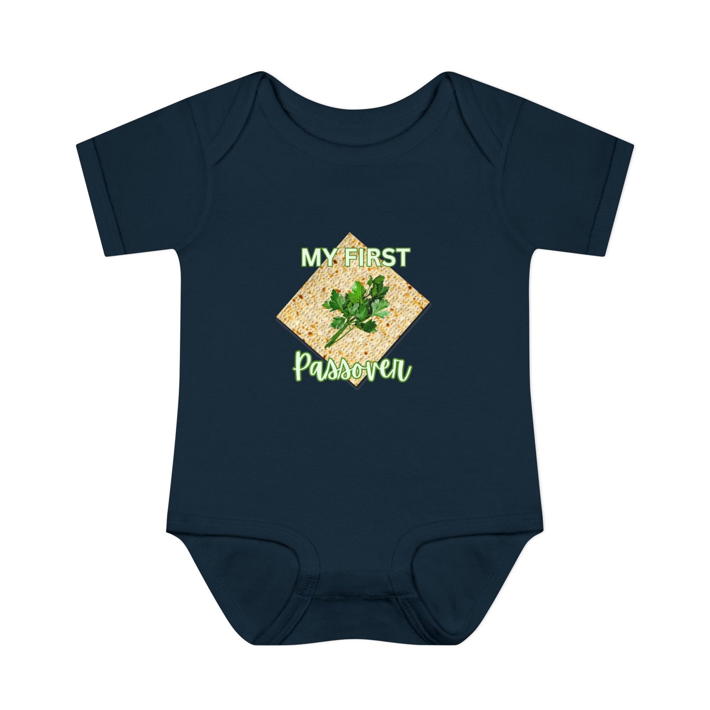 Baby Bodysuit - "My First Passover" Infant Onesie (Cute Unleavened Bread Lover Gift)