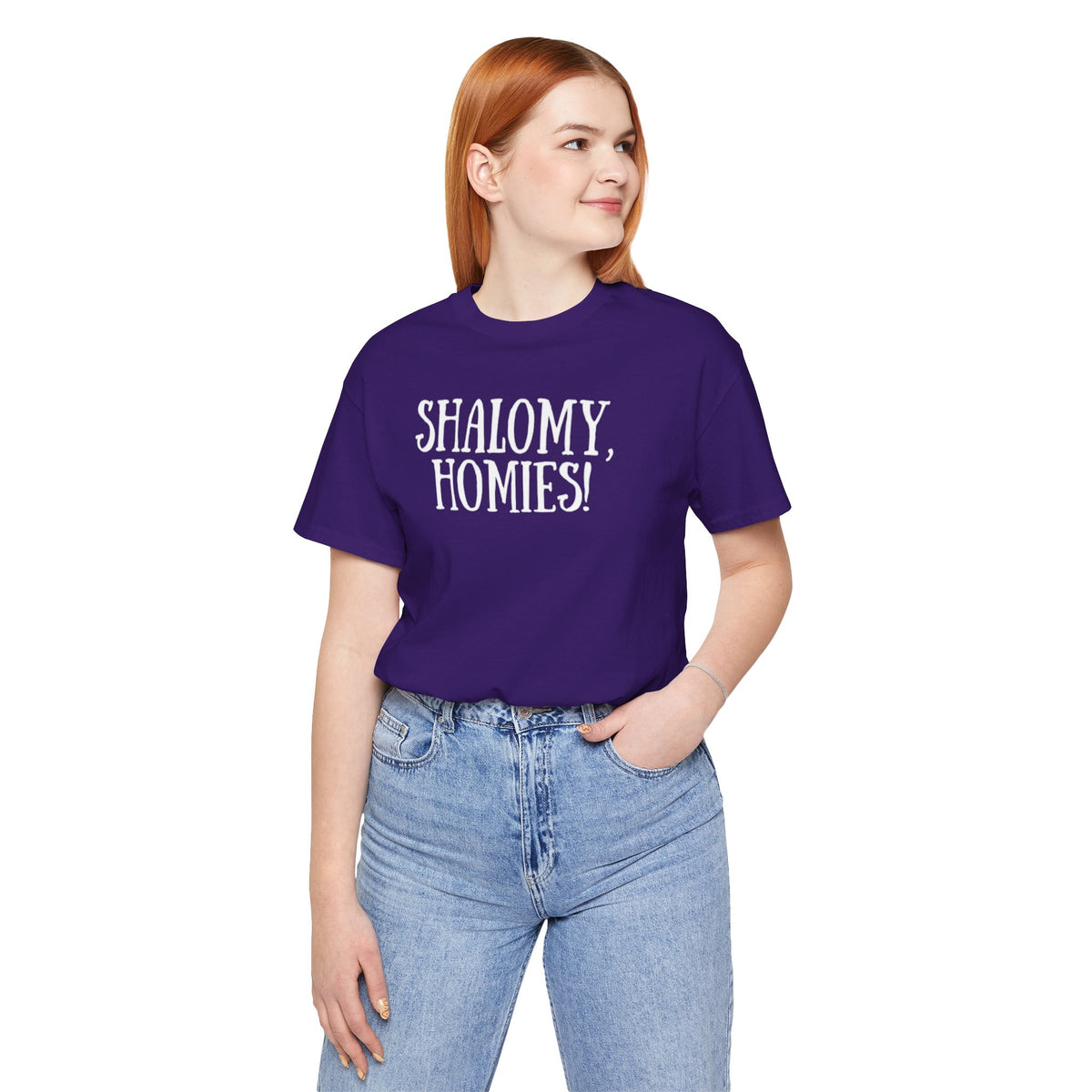 Shalomy Homies Tee - Funny Torah Obervant Greeting T-Shirt (Canada)