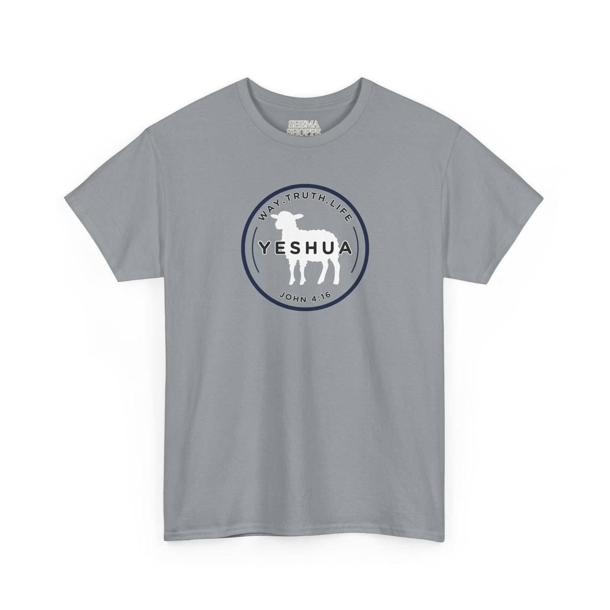 Yeshua 'Way, Truth, Life' Heavy Cotton Graphic Tee