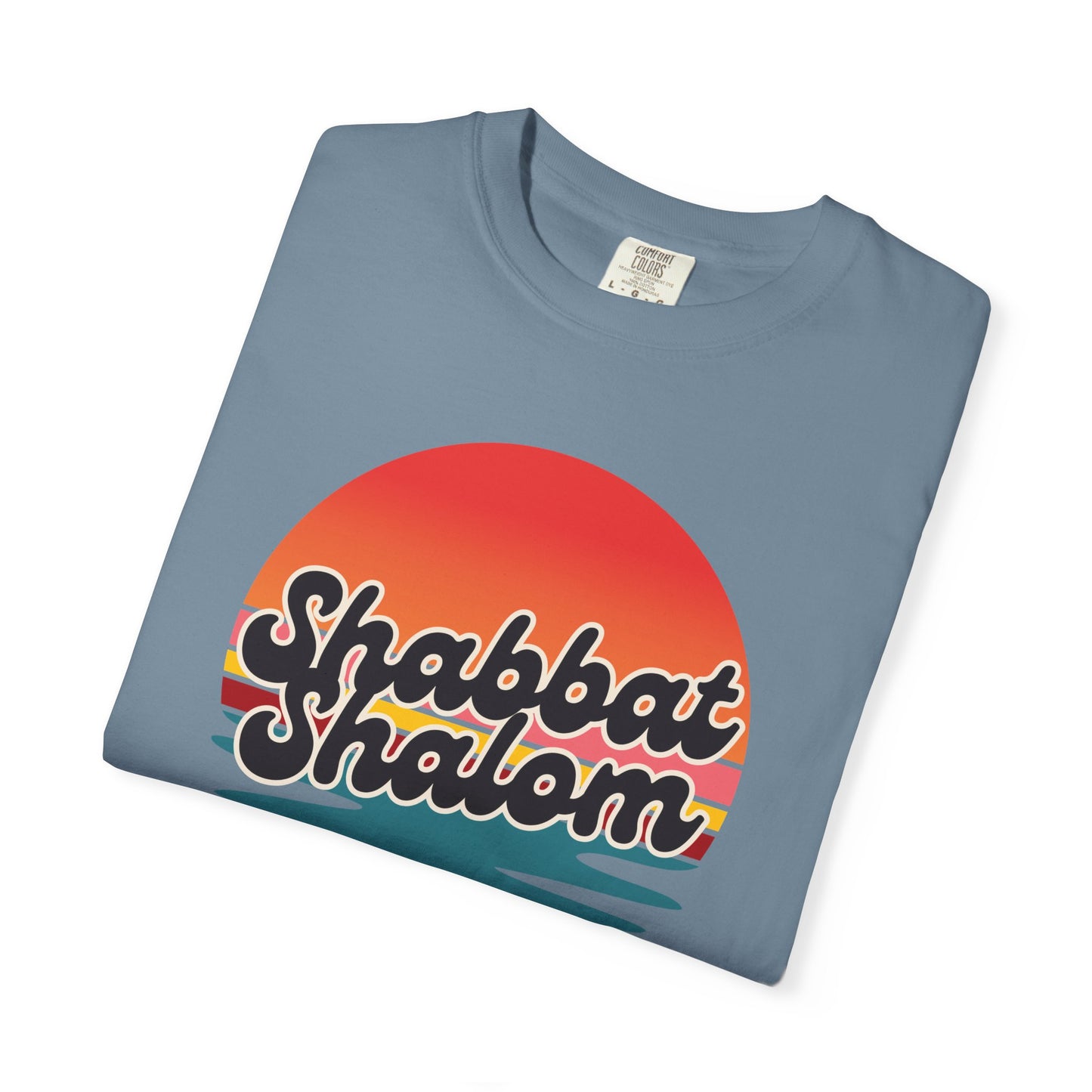 Sunset Shabbat Shalom T-shirt