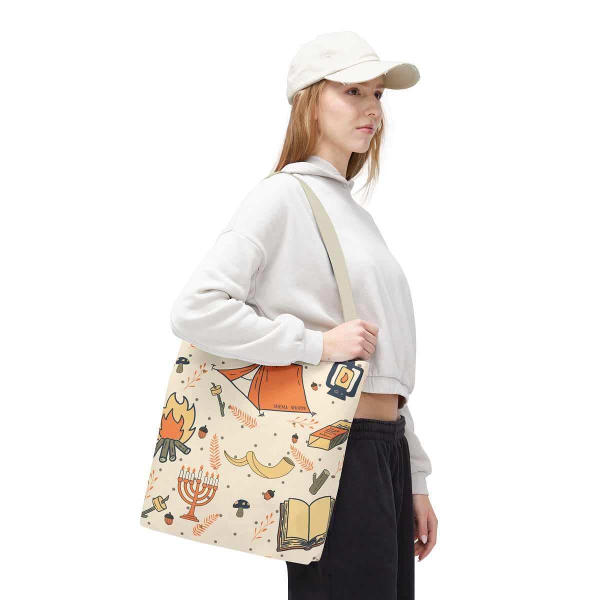 Sukkot Tents Tote Bag (AOP)
