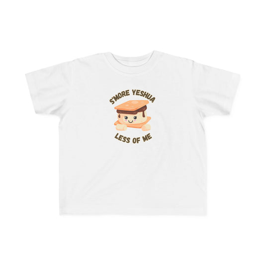 Torah Toddler Tee — Cute S'more Yeshua Graphic Kids Shirt ("S'more Yeshua, Less of Me") Canada