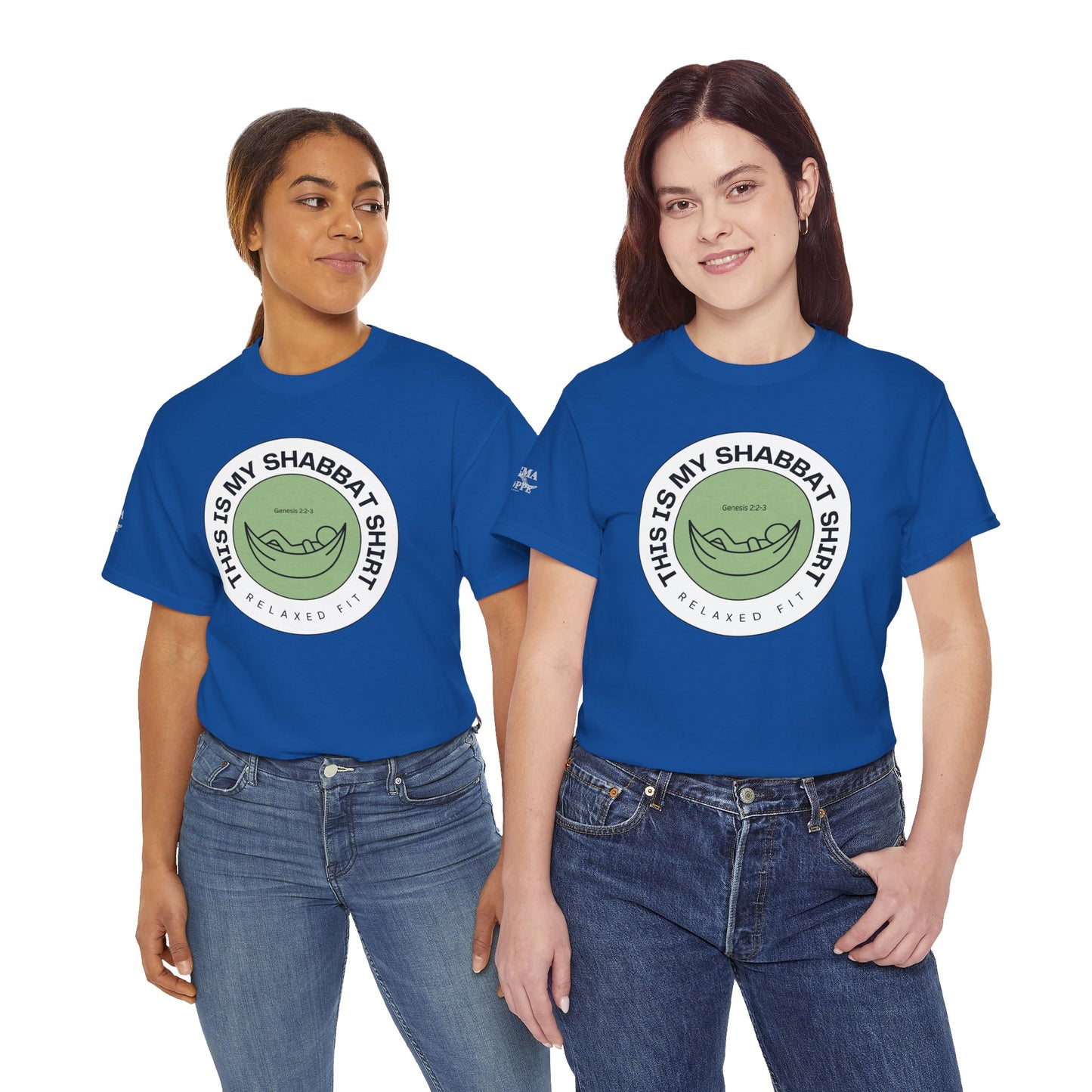 This Is My Shabbat Shirt — Chilling Out Is a Commandment Hammock Sabbath Cotton Tee