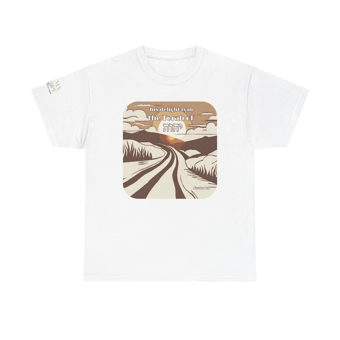 His Delight Vintage Narrow Path Shirt Psalm 1:2