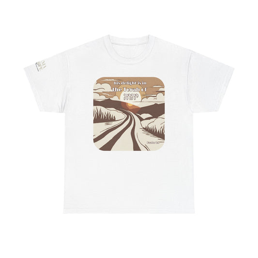 His Delight Vintage Narrow Path Shirt Psalm 1:2
