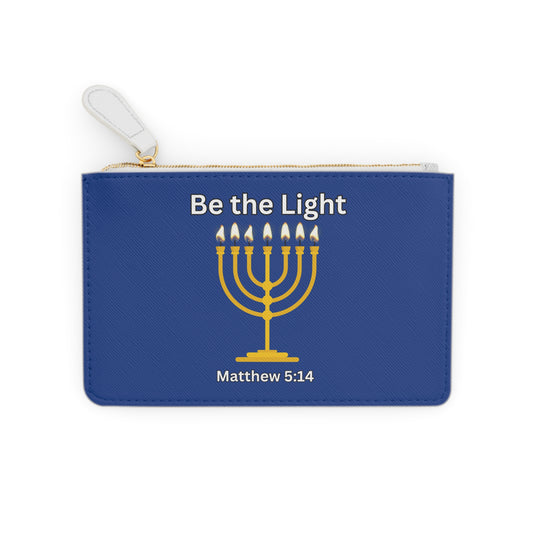 Clutch Bag - Be the Light Menorah Pouch Yeshua