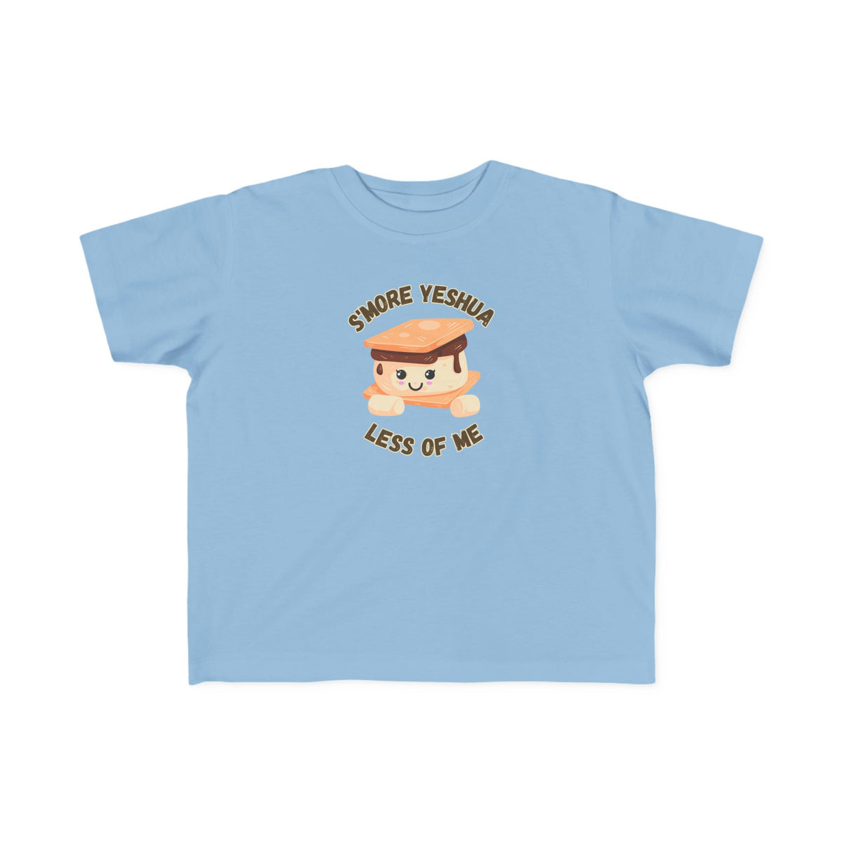 Torah Toddler Tee — Cute S'more Yeshua Graphic Kids Shirt ("S'more Yeshua, Less of Me") Canada