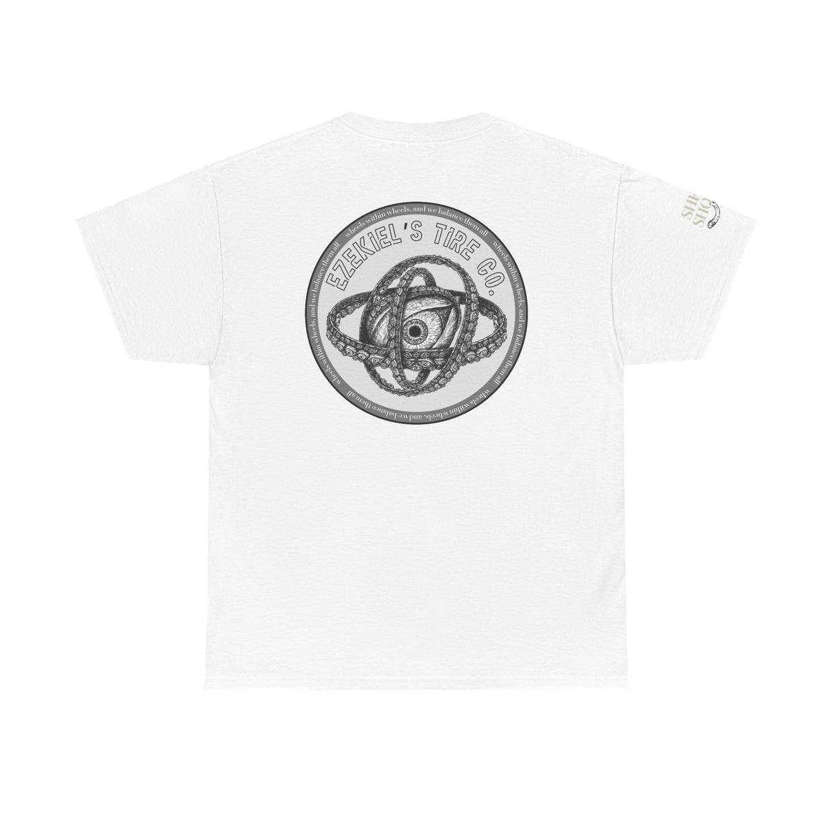 Ezekiel's Tire Company Shirt - Funny Biblical Unisex Cotton Tee